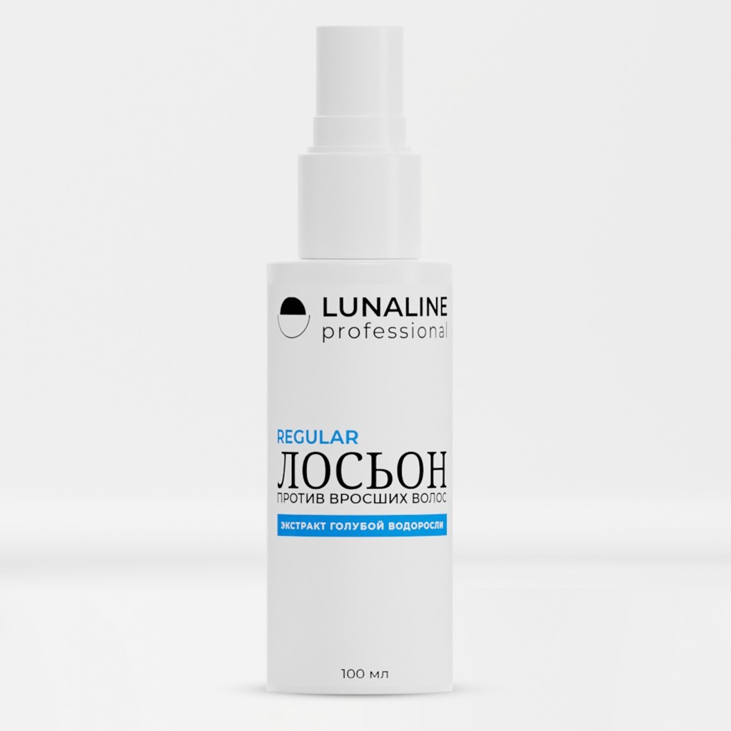 Лосьон-спрей Lunaline против вросших волос с голубой водорослью - Гель-лаки  Lunaline Professional | Официальный сайт